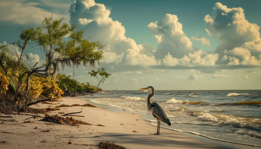 A bird on the beach near Honeymoon Island State Park - Dunedin Florida